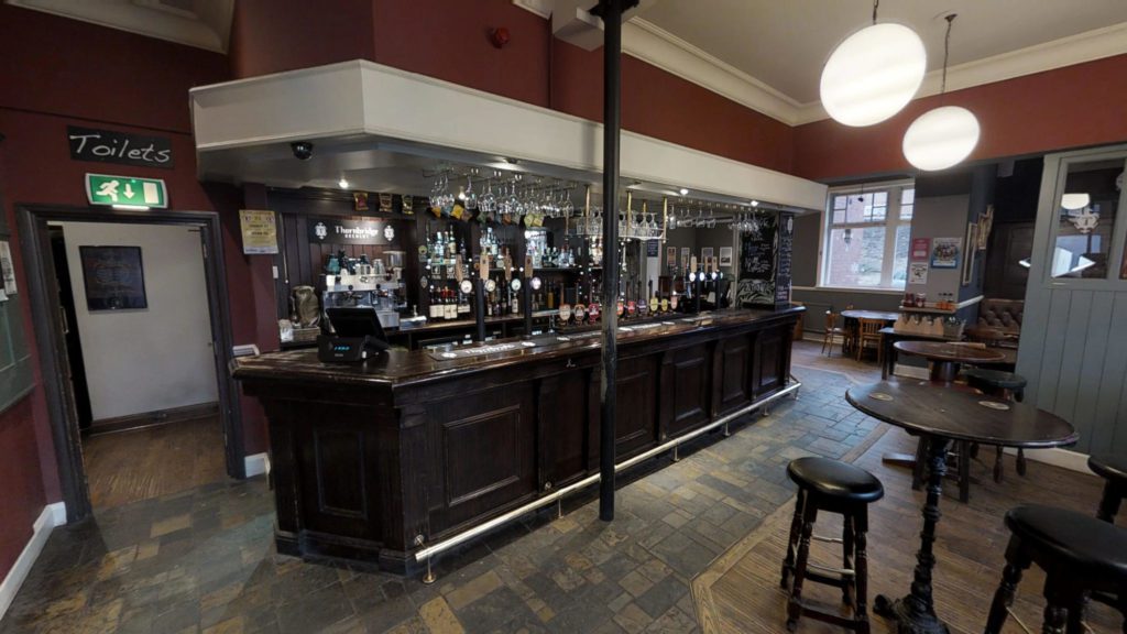 Images created for the Greystones Pub from the virtual tour