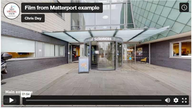 Matterport virtual tour as a film – is it possible?
