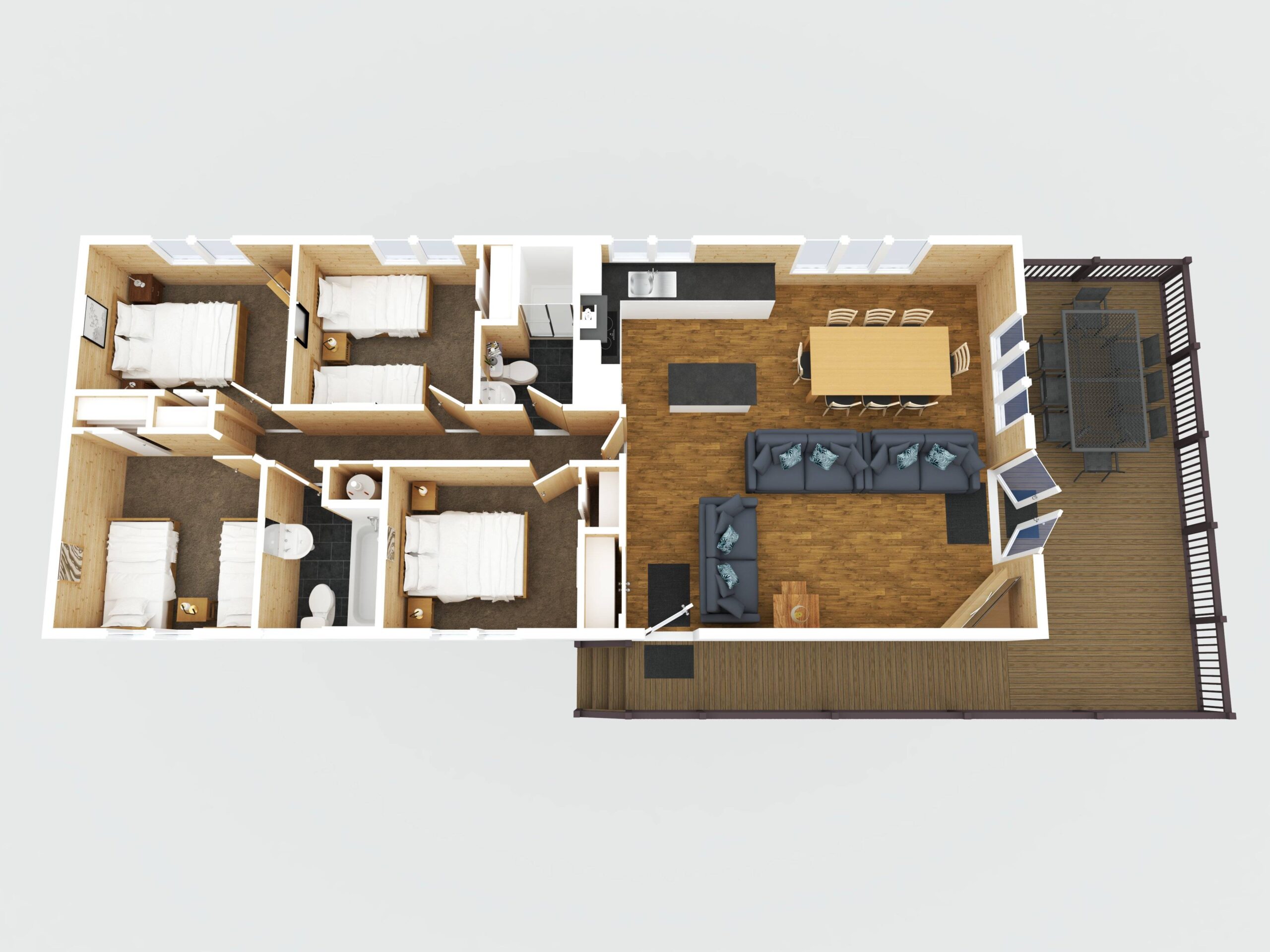 A good quality floor plan also reduces uncertainty. Guests know exactly what they’re booking, which minimises surprises on arrival, increases confidence in your listing and leads to better reviews and repeat bookings.