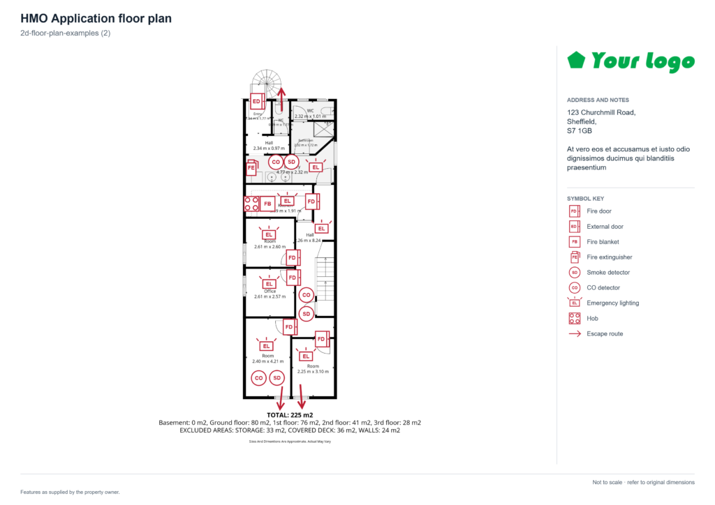Floor-Planner.co.uk: A Complete Guide to Enhanced Floor Plans and HMO Application Plans